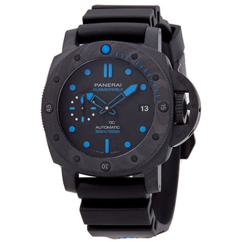 Panerai Submersible Carbontech Automatic 300 Meters Men's